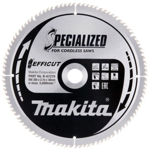 Makita EFFICUT körfurészlap 305x30mm Z100