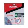 Makita EFFICUT körfűrészlap akkus géppel, fához 190x30x1,45mm 45 fog