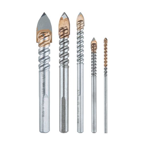 Makita lapolt üveg- és csempefúrószár készlet 3-13mm 5 részes