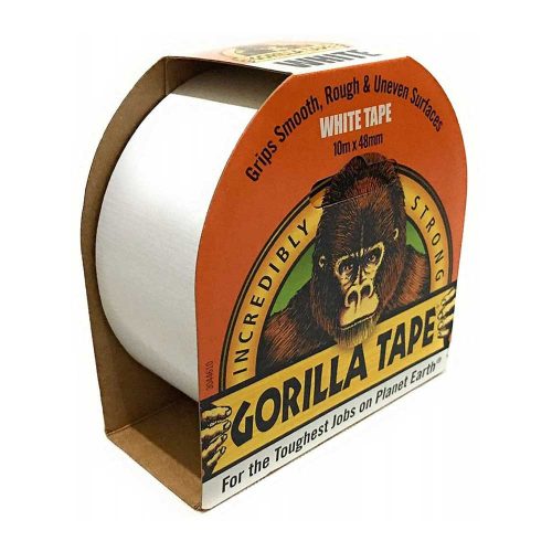 Gorilla Tape White extra eros ragasztószalag, fehér 48mmx10m
