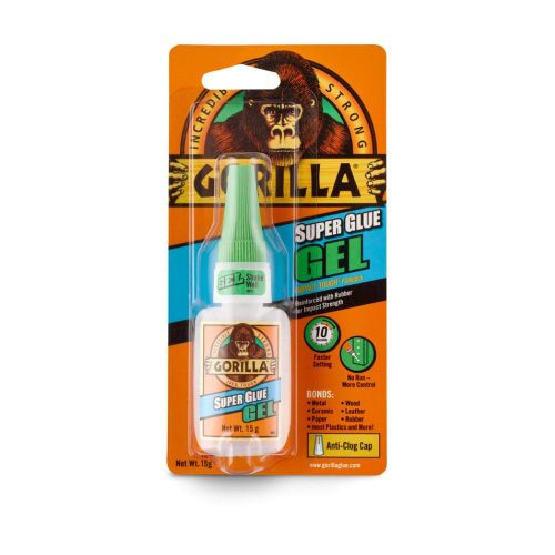 Gorilla Super Glue Gel pillanatragasztó 15g, Zöld