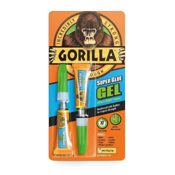   Gorilla Super Glue Gel pillanatragasztó gél 2x3g (BAD-4044601)