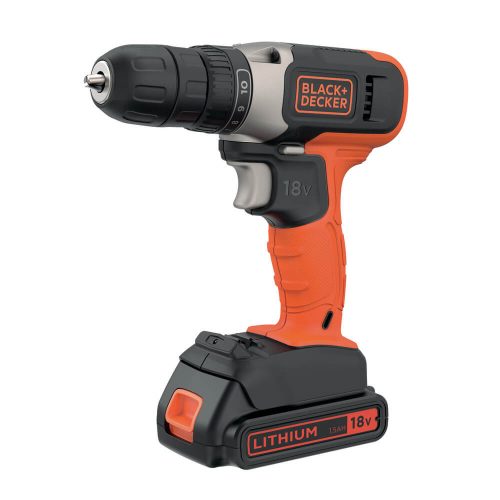 Black+Decker akkus fúrócsavarozó BCD001C1-QW 18V 1,5Ah