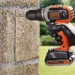 Black+Decker akkus fúrócsavarozó BCD001C1-QW 18V 1,5Ah