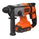 Black+Decker akkus SDS-Plus fúró-vésőkalapács BCD900E2K-QW 18V 2x2,5Ah