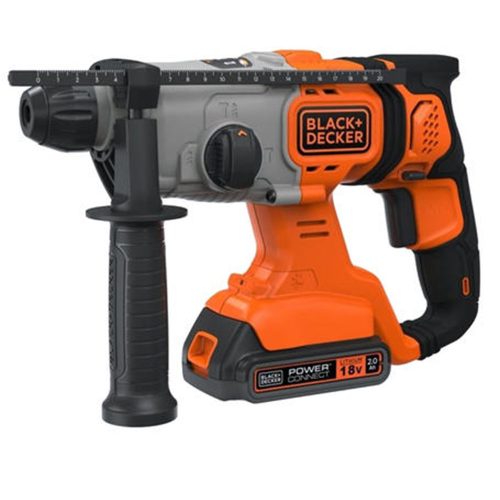 Black+Decker akkus SDS-Plus fúró-vésőkalapács BCD900M1K-QW 18V 1x4,0Ah