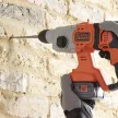 Black+Decker akkus SDS-Plus fúró-vésőkalapács BCD900M1K-QW 18V 1x4,0Ah