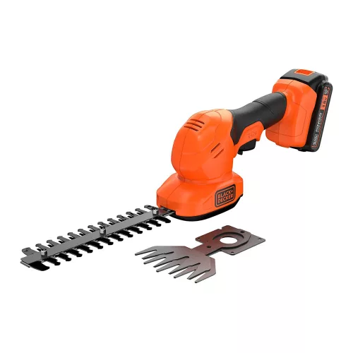 Black+Decker akkus fű-, és sövénnyíró BCSS18D1-QW 18V 1 x 2,0 Ah