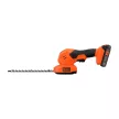 Black+Decker akkus fű-, és sövénnyíró BCSS18D1-QW 18V 1 x 2,0 Ah