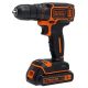 Black+Decker akkus fúró-csavarozó BDCDC18-QW 18V 2x1,5Ah