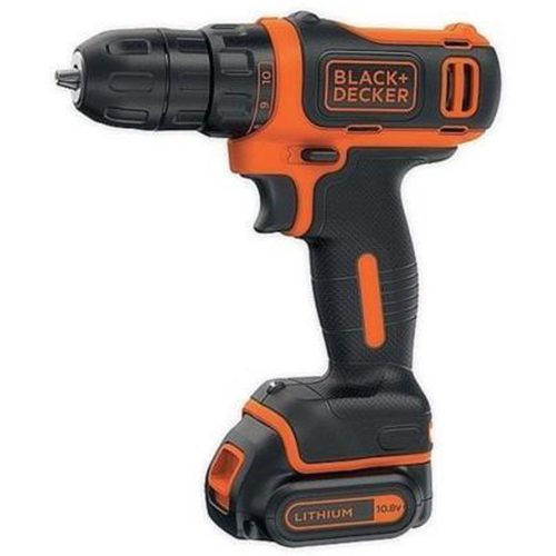 Black+Decker akkus fúró-csavarozó BDCDD12KB-QW 10,8V 2x1,5Ah