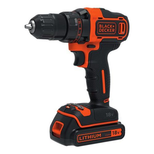 Black+Decker akkus fúró-csavarozó BDCDD186K-QW 18V 1,5Ah