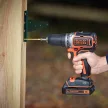 Black+Decker akkus fúrócsavarozó BDCDD186KB-QW 18V 1,5Ah