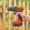 Black+Decker akkus fúrócsavarozó BDCDD18N-XJ 18V alapgép