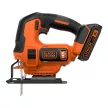 Black+Decker akkus dekopírfűrész BDCJS18-QW 18V 2,0Ah