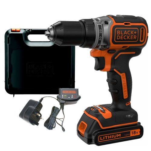 Black+Decker akkus fúrócsavarozó BL186K-QW 18V 1,5Ah