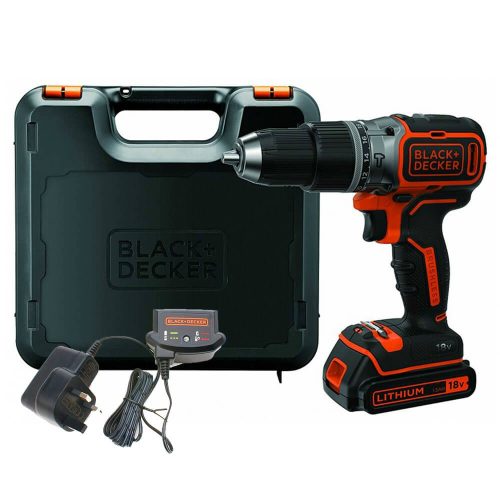 Black+Decker akkus ütvefúró-csavarozó BL188K-QW 18V 1,5Ah