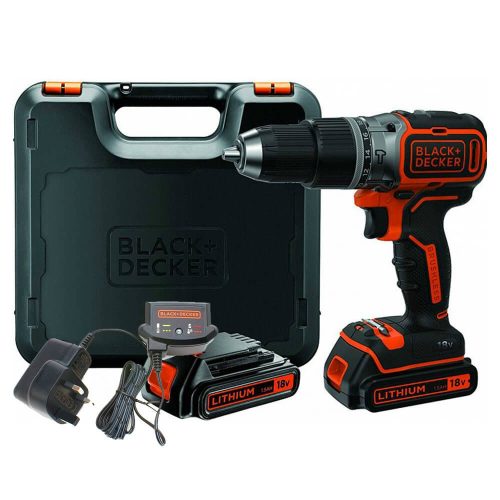 Black+Decker akkus ütvefúró-csavarozó BL188KB-QW 18V 1,5Ah