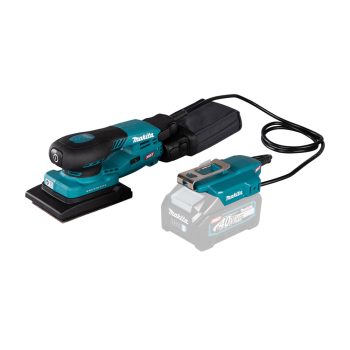  Makita akkus rezgőcsiszoló BO005CGZ, 80x130mm, 40Vmax XGT, 3mm, alapgép
