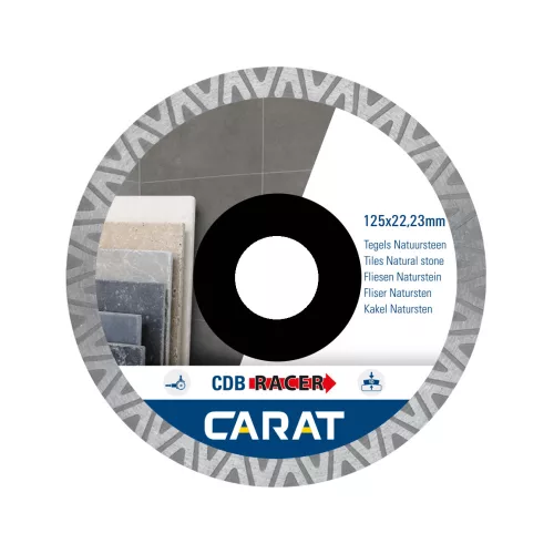Carat gyémánttárcsa csempe 125x1,2x10x22,23