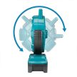 Makita 40Vmax XGT Li-ion 235mm automata ventilátor Z alapgép