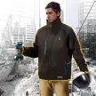 Makita akkus fűthető kabát CJ105DZS 10,8V S (akku és töltő nélkül)