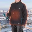 Makita akkus fűthető kabát CJ105DZS 10,8V S (akku és töltő nélkül)