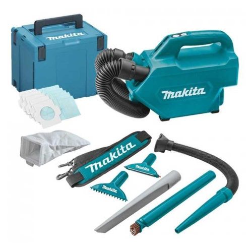 Makita akkus porszívó CL121DZJ 12Vmax alapgép Makpac koffer