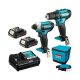 Makita akkus gépszett CLX228SA (HP333DZ+TD110DZ)12V 2x2,0Ah hordtáskával