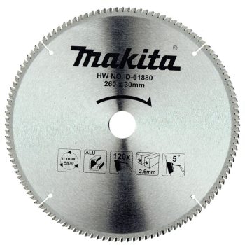   Makita Standard körfűrészlap alumíniumhoz 260x30x2,6mm 120 fog