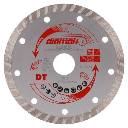 Makita gyémánttárcsa Diamak Turbo 125mm 10db/cs