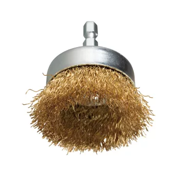   Makita drótkefe csésze sárgaréz bevonattal 50 mm 1/4"