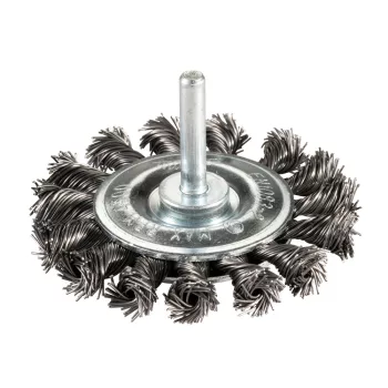 Makita drótkefe csésze fonott 63x6 mm 1/4"