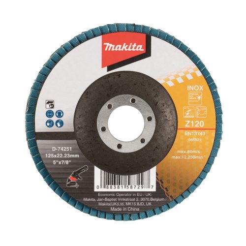 Makita lamellás csiszolótárcsa D-74251 125mm