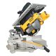 Dewalt 305mm-es felsőasztalos, kihúzható vágófejes kombináltfűrész univerzális motorral D27112-QS, 305mm