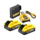 Dewalt USB akkumulátor töltő készlet DCB094H2-QW 18V 2x5,0Ah