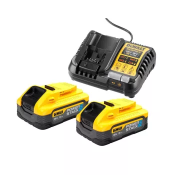   Dewalt akkumulátor és töltő szett DCB1104H2-QW 18V 2x5,0Ah