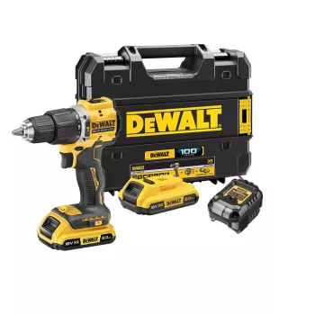   Dewalt akkus ütvefúró-csavarozó DCD100YD2T-QW 18V 2x2,0 Ah 100. évfordulós kiadás