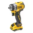 Dewalt akkus cserélhető tokmányos fúrócsavarozó DCD703L2T-QW 12V 2x3,0 Ah