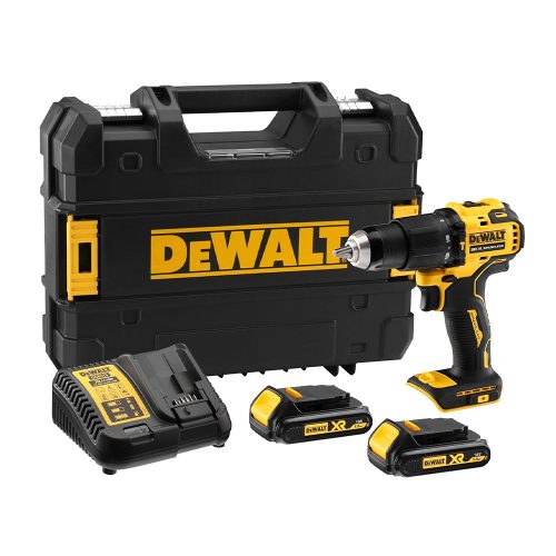 Dewalt akkus ütvefúró-csavarozó DCD709S2T-QW 18V 2x1,5 Ah