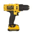 Dewalt akkus ütvefúró-csavarozó DCD716D2-QW 12V 2x2,0 Ah