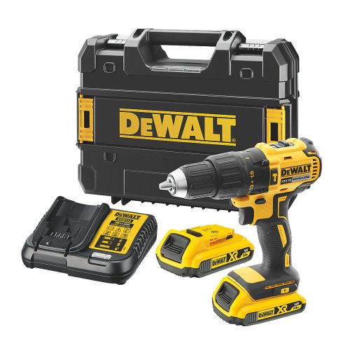 Dewalt akkus ütvefúró-csavarozó DCD778D2T-QW 18V 2x2,0 Ah