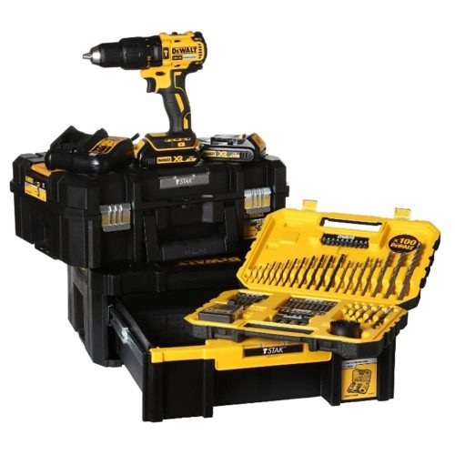 Dewalt akkus ütvefúró-csavarozó DCD778S2K-QW 18V 2x1,5Ah