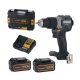 Dewalt x McLaren akkus ütvefúró-csavarozó DCD85MP2T-QW 18V 2x5,0 Ah, TSTAK kofferben