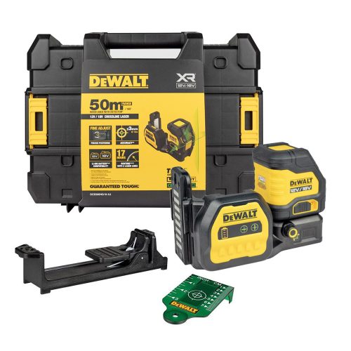 Dewalt  akkus zöld keresztvonalas szintezőlézer DCE088NG18-XJ 12/18V