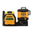 Dewalt akkus zöld keresztlézer DCE089D1G18-QW 12/18V 1x2,0 Ah, TSTAK kofferben