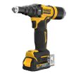 Dewalt akkus popszegecselő DCF403E1GT-QW 18V 1x1,7 Ah, TSTAK kofferben
