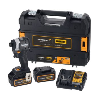   Dewalt x McLaren akkus ütvecsavarozó DCF85MP2T-QW 18V 2x5,0 Ah, TSTAK kofferben