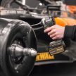 Dewalt x McLaren akkus ütvecsavarozó DCF85MP2T-QW 18V 2x5,0 Ah, TSTAK kofferben