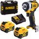 Dewalt akkus ütvecsavarozó DCF901P2-QW 12V 2x5,0 Ah, TSTAK kofferben